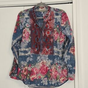 Vintage Moa Blouse with Beautiful Embroidery